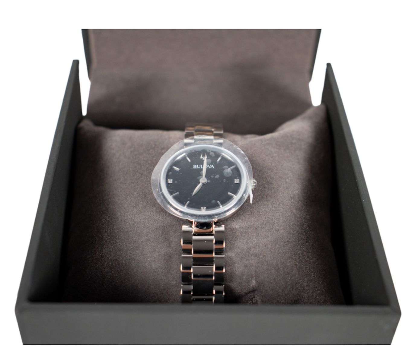 Reloj Bulova Negro/Plata